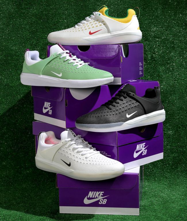 nyjah huston shoes grey